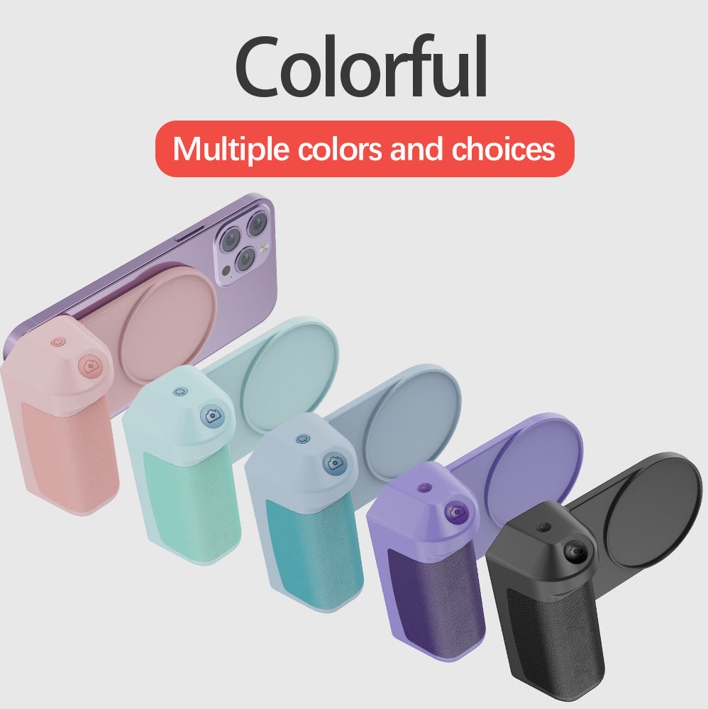 Baterie externă magnetică Snap cu declanșator Bluetooth pentru cameră foto - Compatibilă MagSafe, 5000 mAh