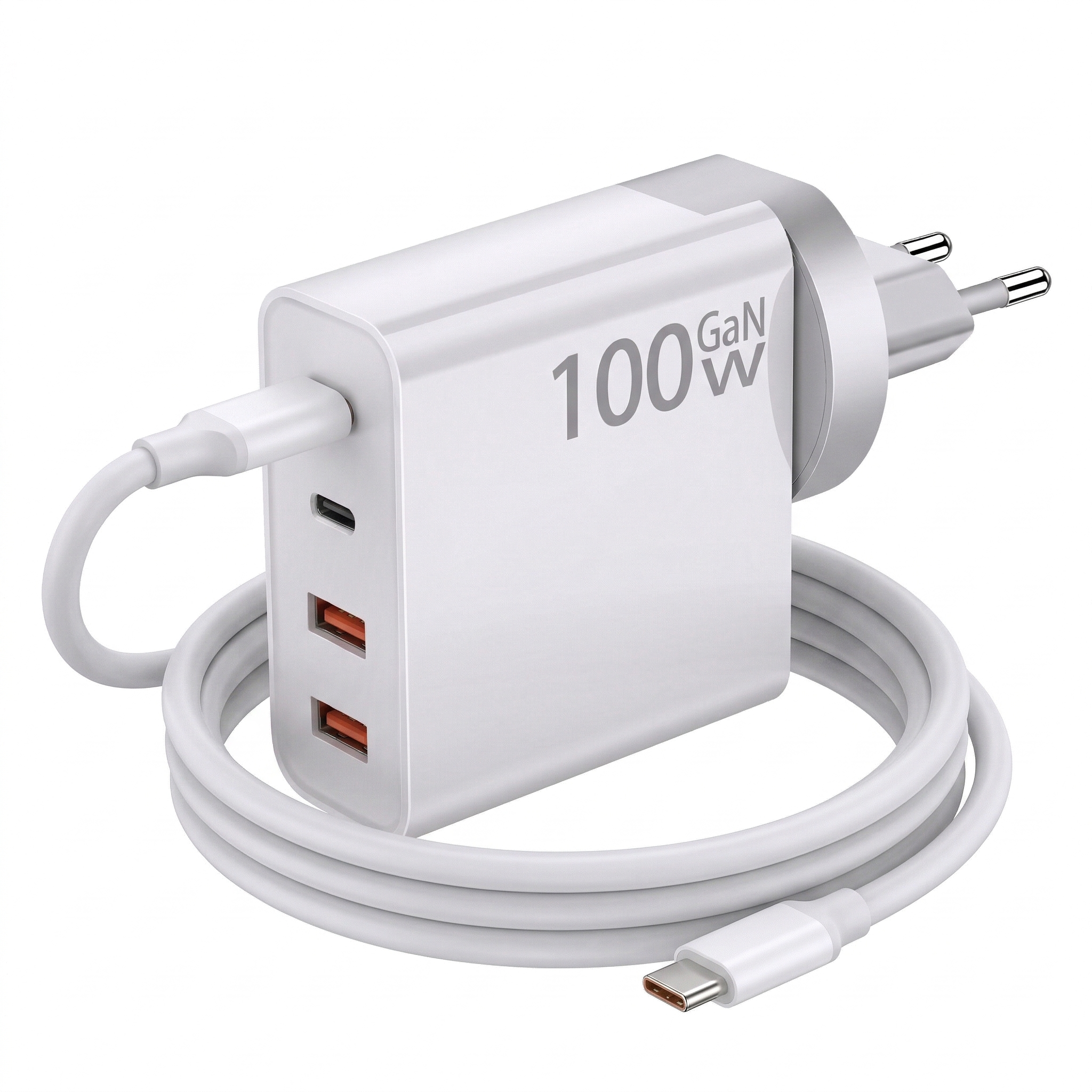 Încărcător rapid GaN de 100 W Power 100CA1 - 4 porturi