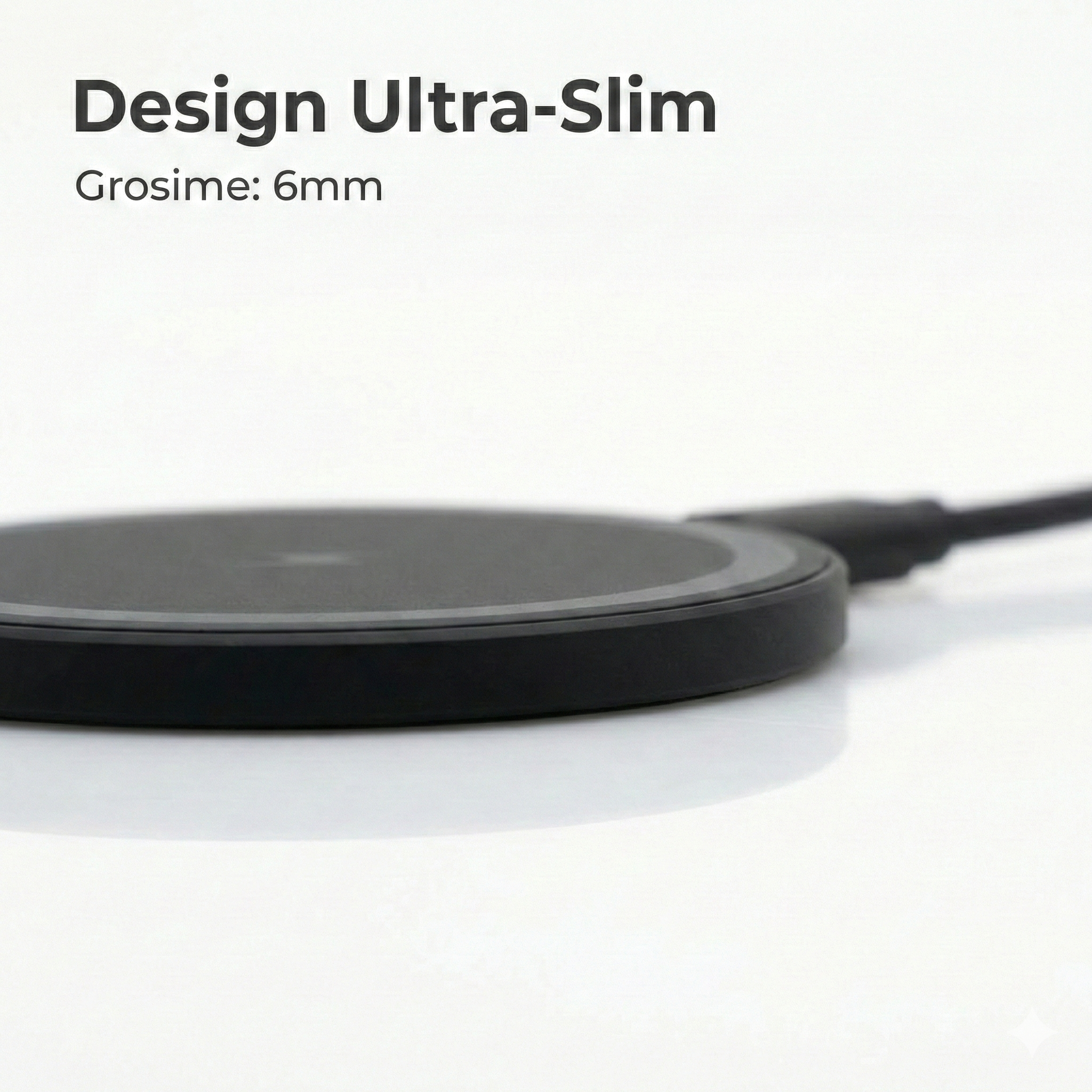 Încărcător wireless magnetic Air M1 – 15W, USB-C & A hibrid